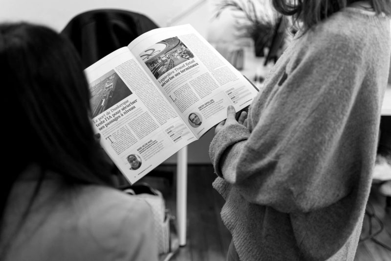 Discussion autour des relations presse d'un éditeur de logiciel