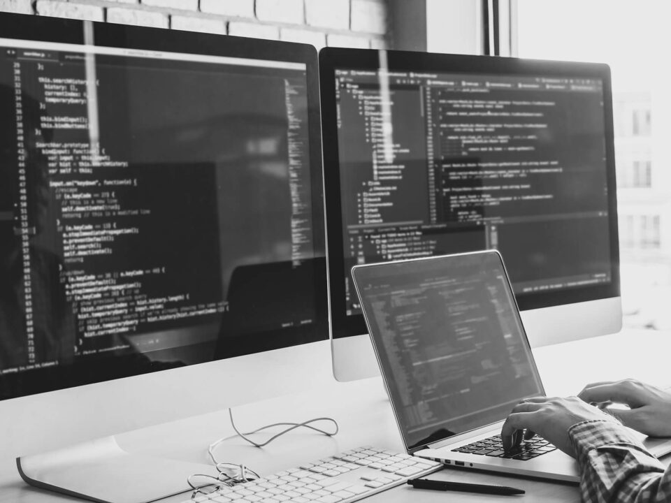 Création d'un site web IT par un développeur